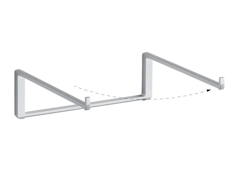 Rain Design mBar Pro Foldable Laptop Stand - Silver (10082) - Image 3